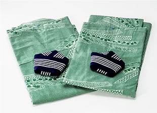 画像:浴衣、丹前